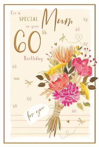 Mum 60th birthday card