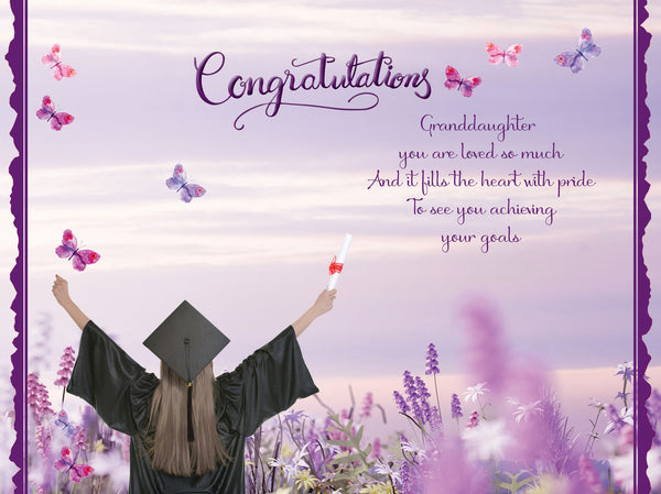 Granddaughter Graduation card