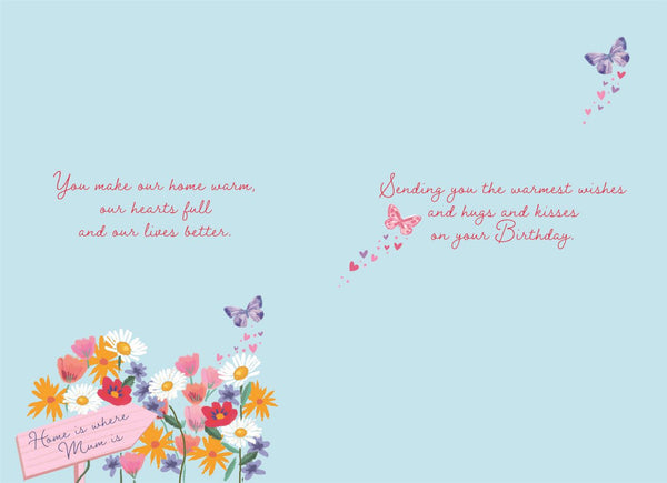 Mum birthday card - country cottage