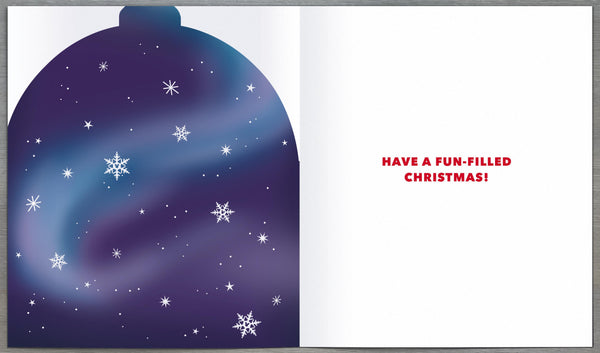 Nephew Christmas card - Grogu