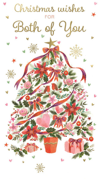Both of you Christmas card - Xmas tree