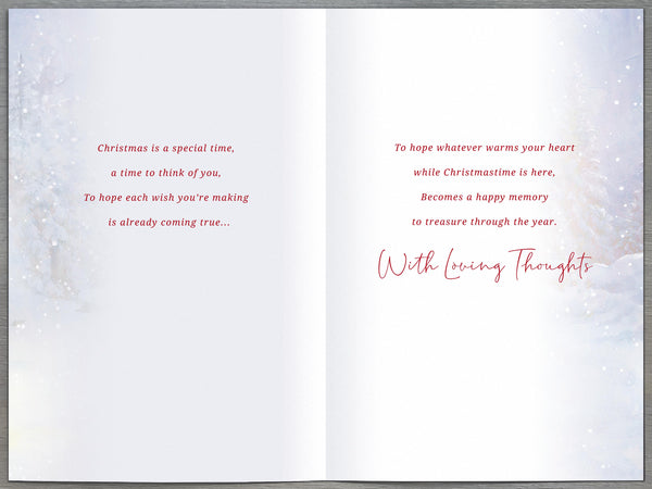 Dad Christmas card - Father Christmas