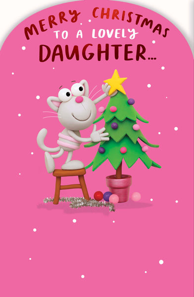 Daughter Christmas card - funny