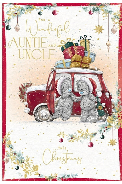 Me to you - Auntie and Uncle Christmas card