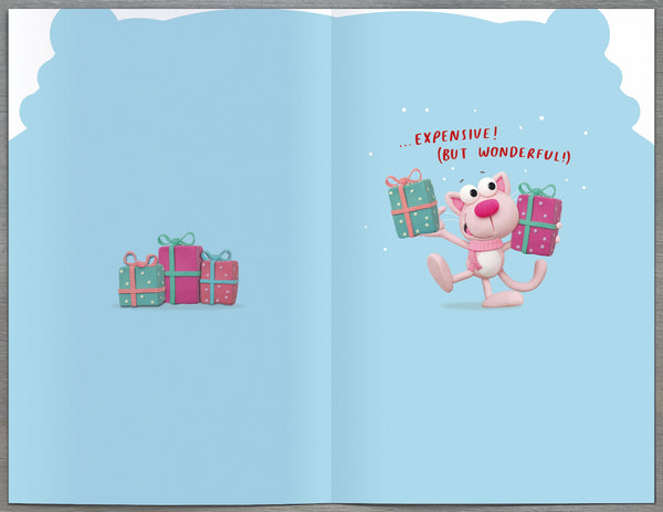 Daughter Christmas card - funny