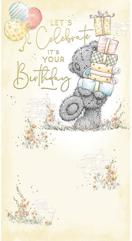 Me to you general birthday card - celebrate