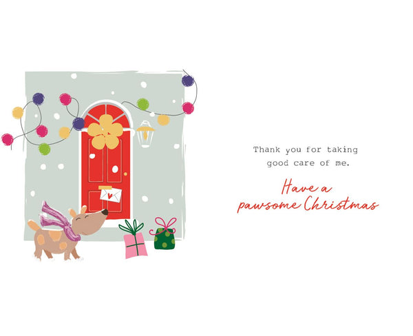 From the dog Christmas card - cute dog