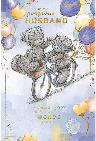 Me to you Husband birthday card