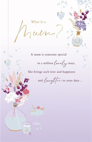 Mum birthday card - sentimental verse
