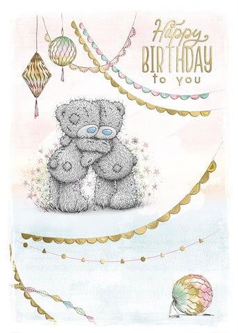 Me to you general birthday card - bear hugs