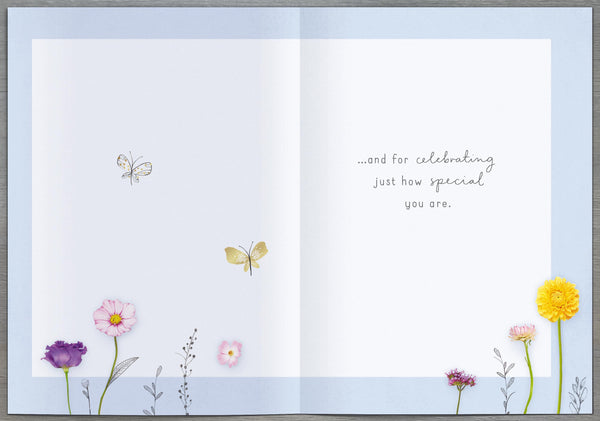 General birthday card- into the meadow