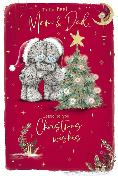 Me to you - Aunt and Uncle Christmas card