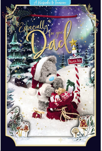 Me to you - Dad 3D Christmas card