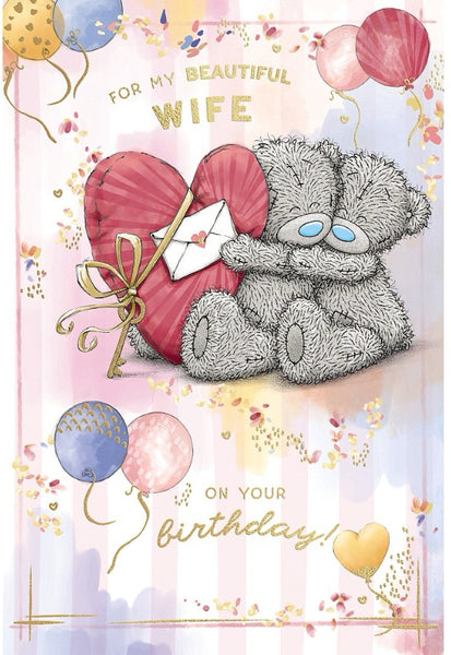 Me to you Wife birthday card