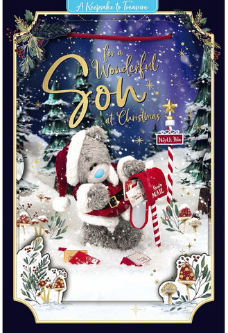 Me to you - Son 3D Christmas card