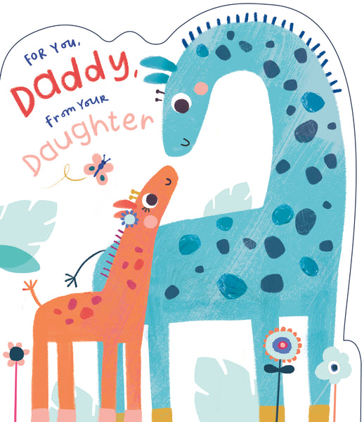 Daddy from your daughter Father’s Day card