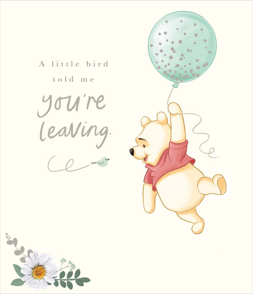 Goodbye card- Winnie the Pooh