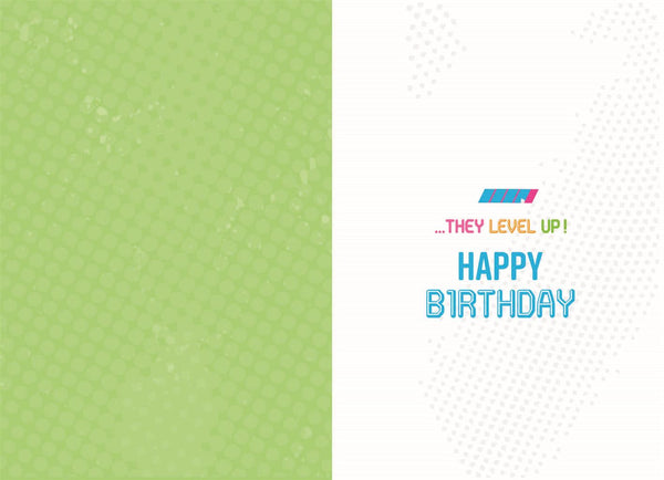 Gamer birthday card - General birthday