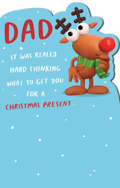 Dad Christmas card - Funny card