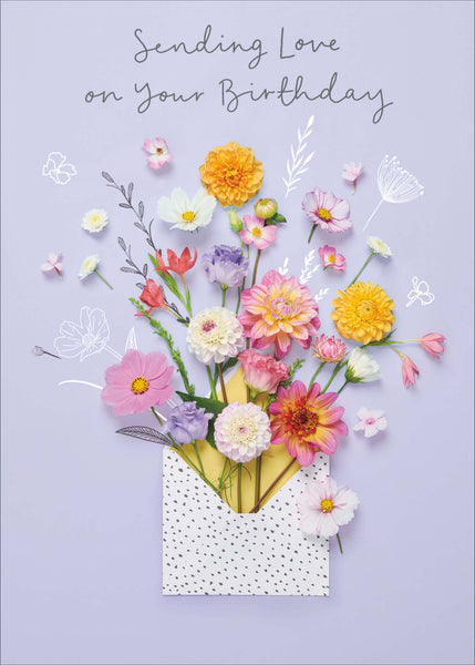 General birthday card for her- into the meadow