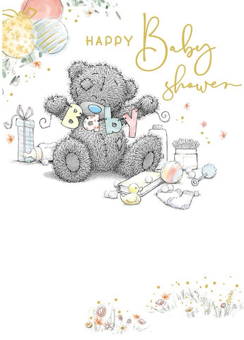 Me to you baby shower card