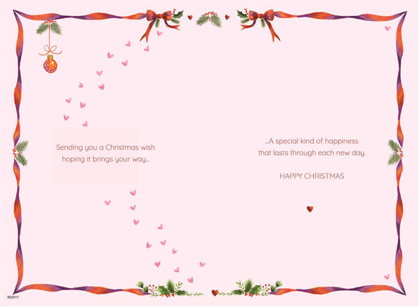 Sister-in-law Christmas card - Xmas tree