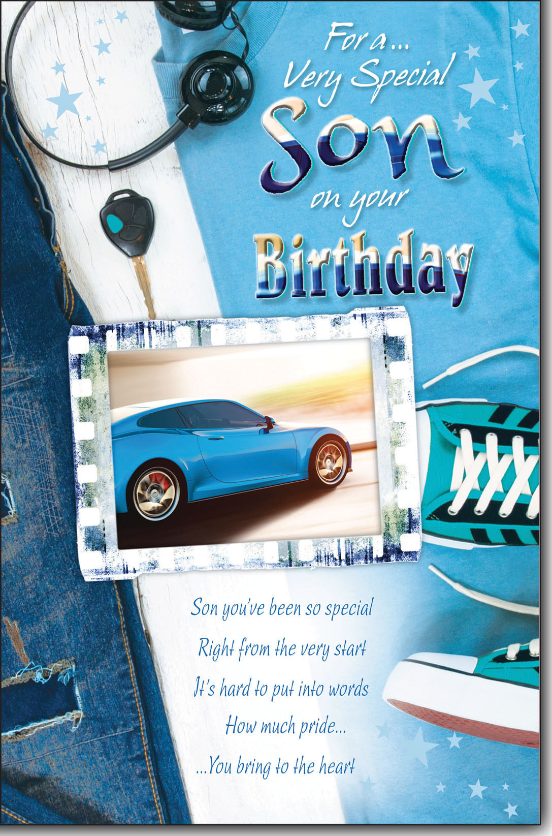 Son birthday card- sentimental verse