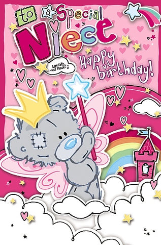 Me to you Niece birthday card - fairy princess