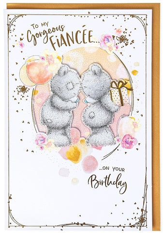 Me to you Fiancée birthday card