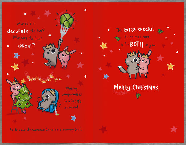 Brother and Sister in law Christmas card - funny