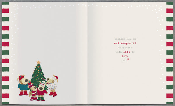 From the Grandchildren Christmas card - cute Boofle