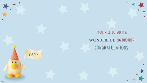 Big brother congratulations card