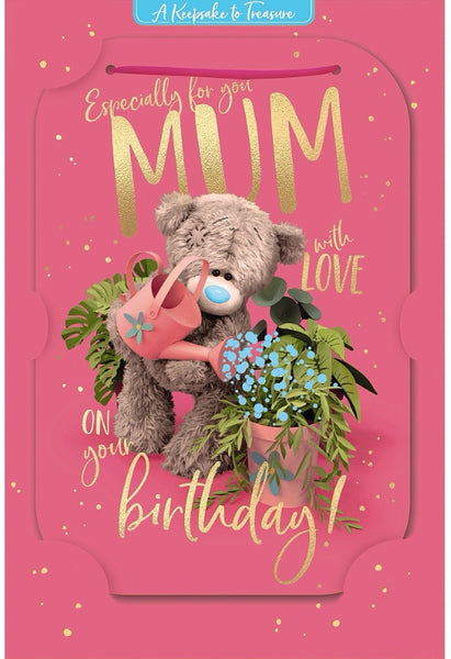 Me to you Mum 3D birthday card