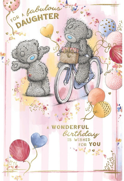 Me you Daughter birthday card