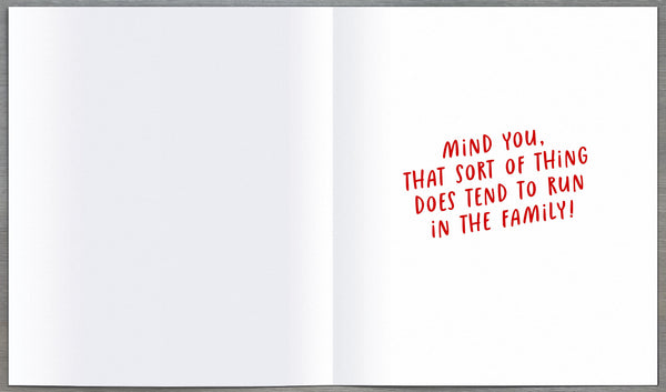 Nephew Christmas card - cool penguin