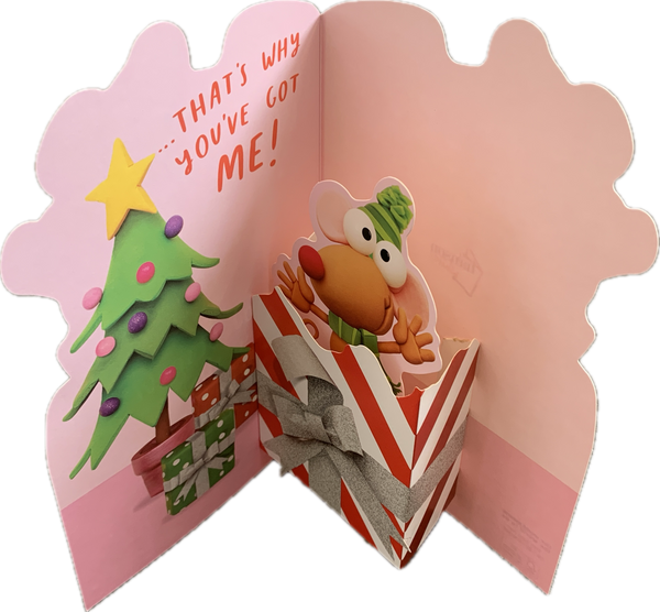 Wife Christmas card - deserve the best