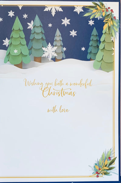 Me to you - Mum and Dad 3D Christmas card
