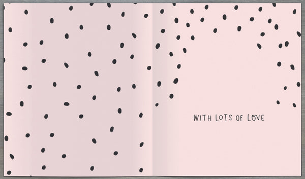 Nan birthday card - love more than words