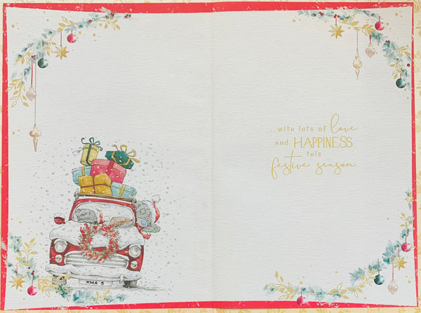 Me to you - Brother and Sister in law Christmas card
