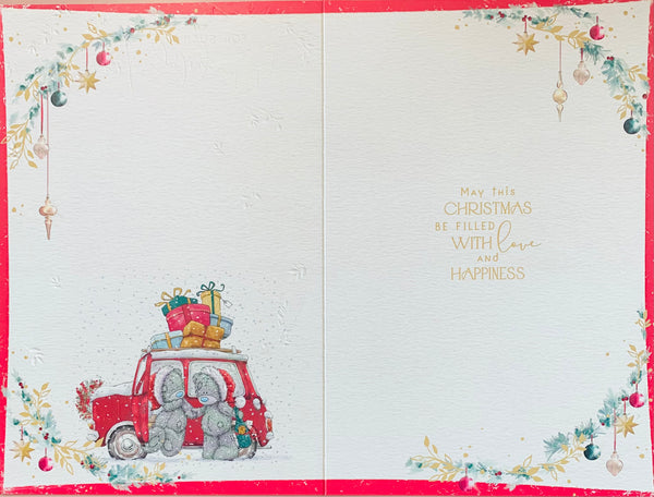 Me to you - Fiancé Christmas card