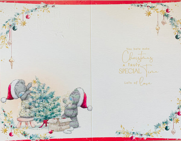 Me to you - Mum and Dad Christmas card