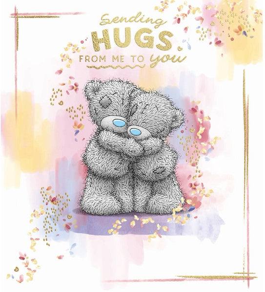 Me to you thinking of you card - hugs