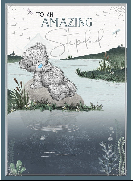 Step dad Father’s Day card- Me to you