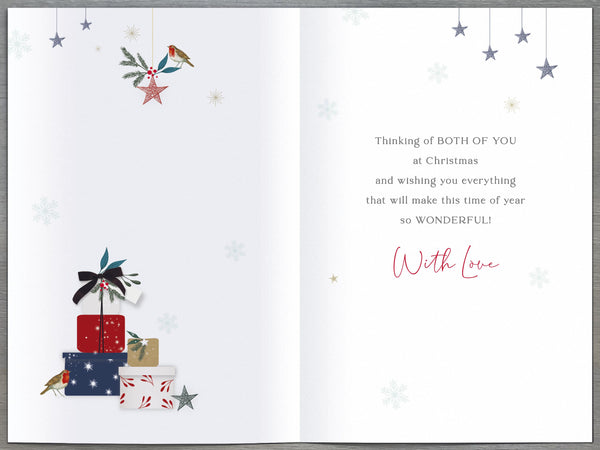 Special couple Christmas card