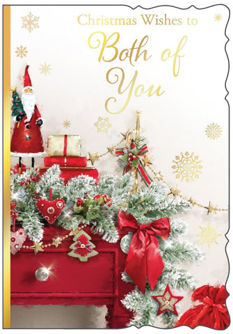 To both of you Christmas card - festive home