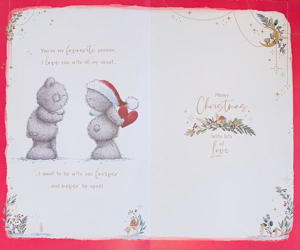 Me to you - One I love Christmas card- large card