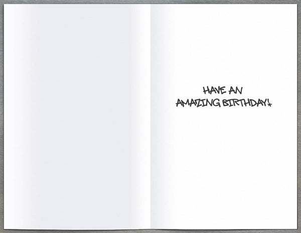 Amazing Spider Man birthday card