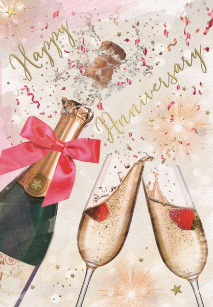 General Wedding anniversary card - celebrations