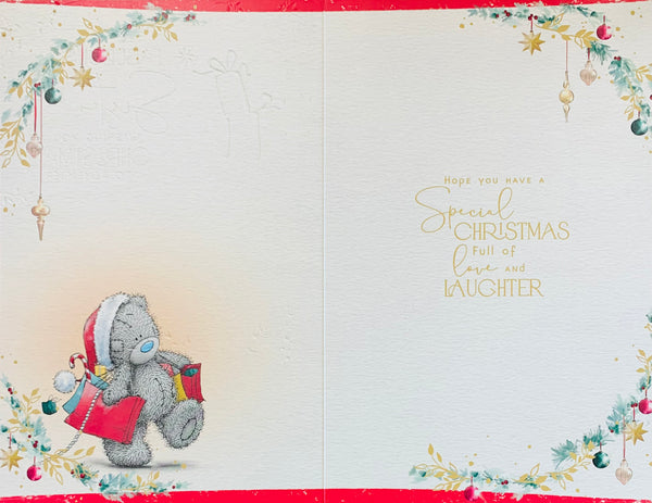 Me to you - Sister Christmas card
