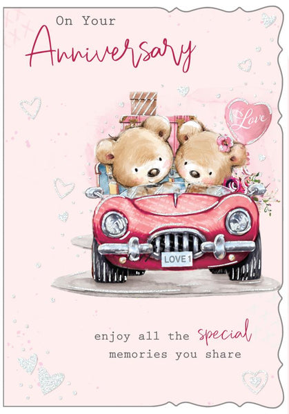 Your anniversary card - cute bears
